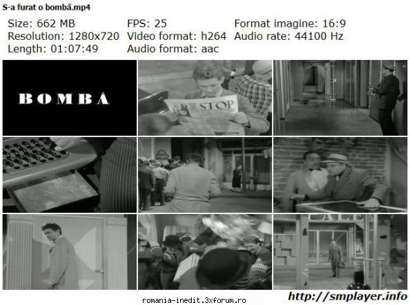 S-a furat o bomba (1961) - S-a furat o bomba (1961) A Bomb Was Stolen - Filme rom�nesti - Romanian Movies