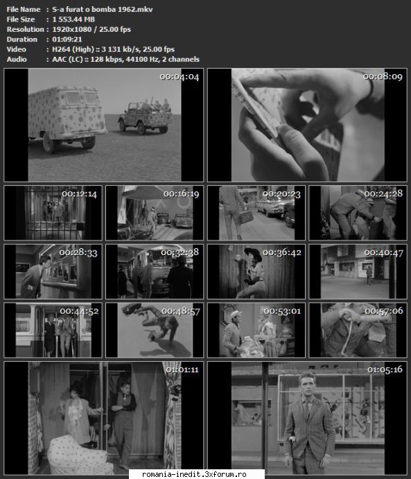 S-a furat o bomba (1961) - sasadoru - Filme rom�nesti - Romanian Movies