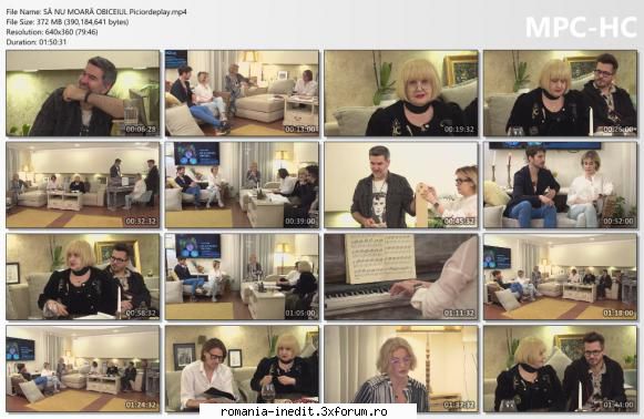 Sa nu moara obiceiul - De: Rodica Mandache Cu: Marius Manole, Medeea - Teatru rom�nesc - Romanian Theater
