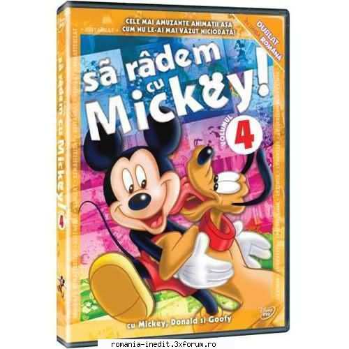 Sa radem cu Mickey vol ) - Sa radem cu Mickey Vol. ) Format: DVD An - Filme pentru copii - Movies for kids
