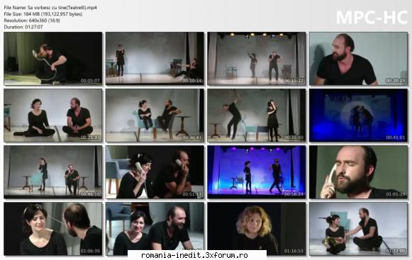 Sa vorbesc cu tine(Teatrelli) - de Ana-Maria Bamberger Cu: Antoaneta - Teatru rom�nesc - Romanian Theater