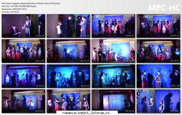 Sageata albastra(Studioul Artistuc Micul Print) - bgl23 - Teatru rom�nesc - Romanian Theater
