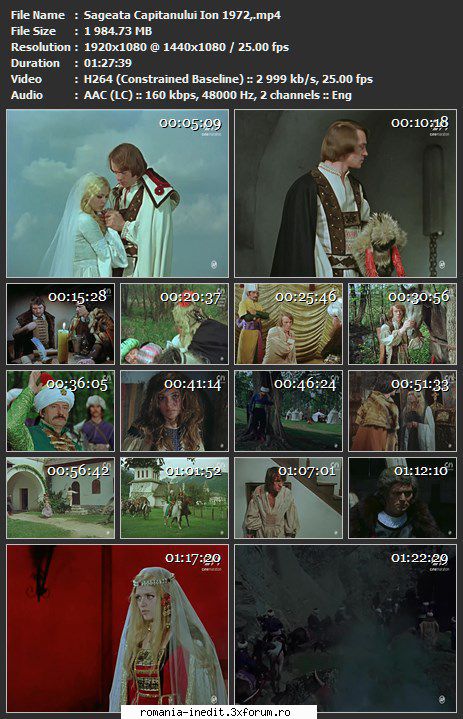 Sageata capitanului Ion (1972) - sasadoru - Filme rom�nesti - Romanian Movies
