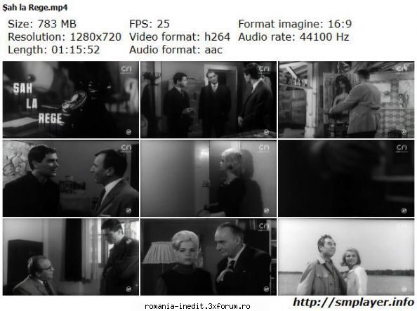 Sah la rege (1966) - Sah la Rege (1966) Check to the King - Filme rom�nesti - Romanian Movies