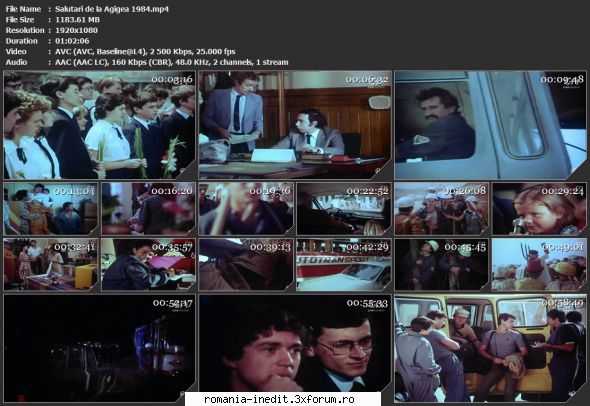 Salutari de la Agigea (1984) - sasadoru - Filme rom�nesti - Romanian Movies