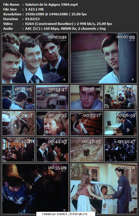 Salutari de la Agigea (1984) - sasadoru - Filme rom�nesti - Romanian Movies