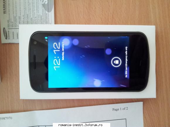 Samsung Galaxy Nexus (NOU) GT-i9250 - ihter - Talcioc - Rag fair
