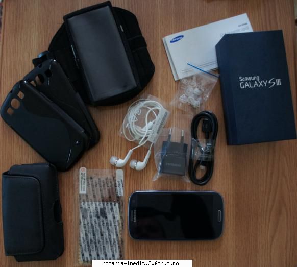Samsung Galaxy S3 i9300 Pebble Blue, 16GB - Necodat, garantie pana in luna iulie 2014 - Talcioc - Rag fair