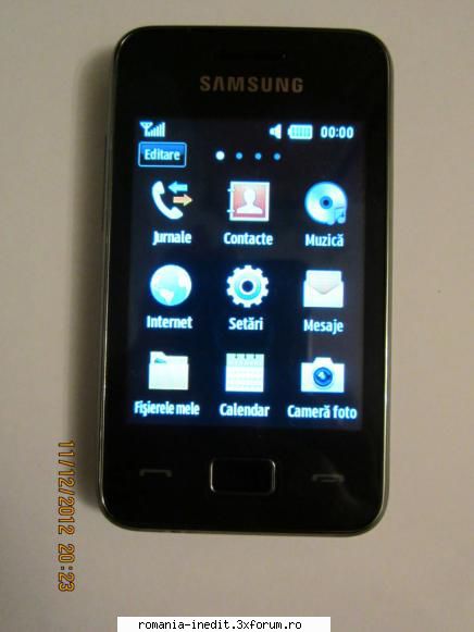 Samsung Star 3 s5220 Modern Black - Vand : Samsung Star 3 s5220 cumparat de la - Talcioc - Rag fair