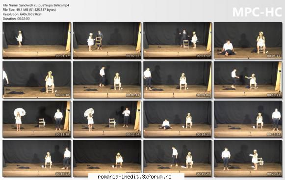 Sandwich cu pui(Trupa Birlic) - bgl23 - Teatru rom�nesc - Romanian Theater