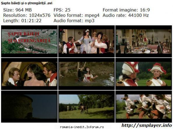 Sapte baieti si o strengarita (1966) - Repostare !! Șapte - Filme rom�nesti - Romanian Movies