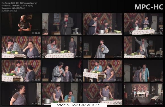 Șase din 49(Teatrul de Arta Bucuresti) - Distribuție: Dana - Teatru rom�nesc - Romanian Theater