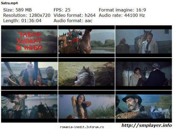 Satra (1975) - Satra (1975) Tabor ukhodit v nebo Queen of the - Filme rom�nesti - Romanian Movies