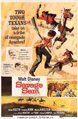Savage Sam (1963) - Savage Sam ( min | Western, Family, Adventure | 1 - Filme clasice - Old Movies