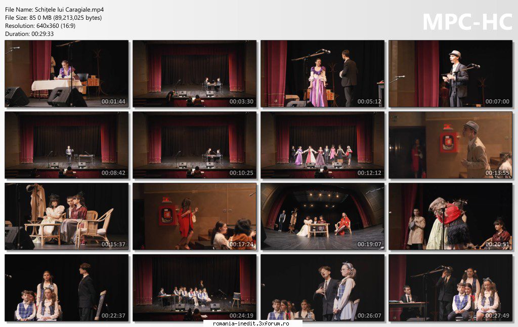 Schițele lui Caragiale - bgl23 - Teatru rom�nesc - Romanian Theater