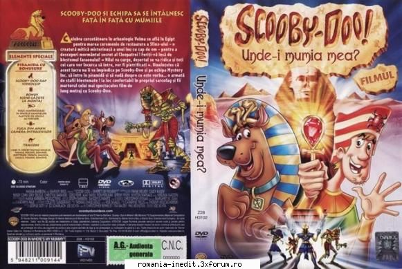 Scooby Doo (seriale audio romana) - Denumire: SCOOBY DOO IN WHERE�S MY - Filme pentru copii - Movies for kids