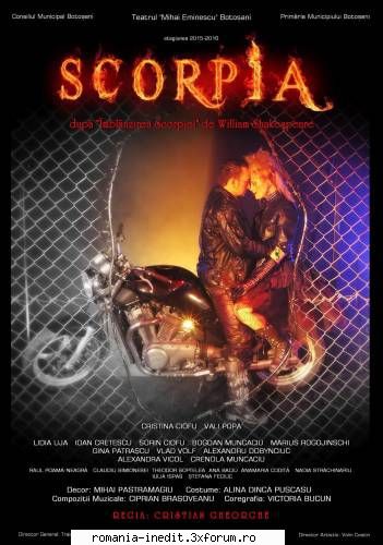 Scorpia (Teatrul Mihai Eminescu Botosani) - Multumim! Scorpia (Teatrul - Teatru rom�nesc - Romanian Theater