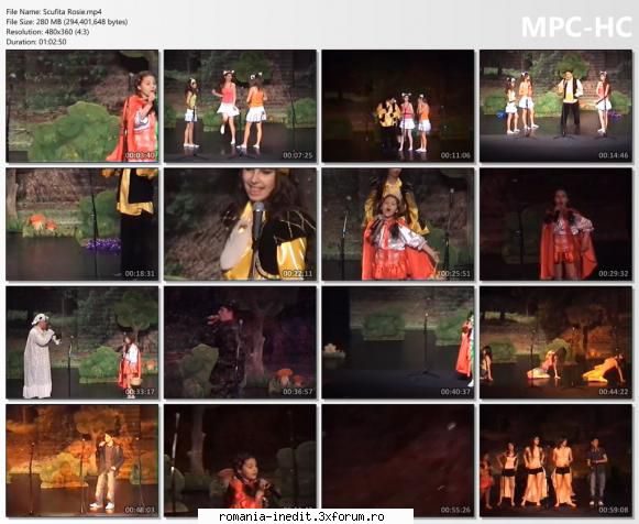 Scufita Rosie - bgl23 - Teatru rom�nesc - Romanian Theater