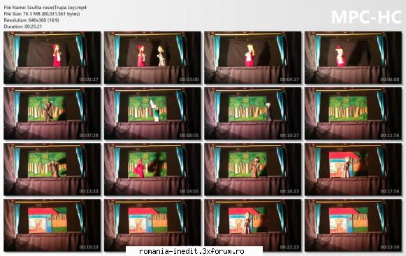 Scufita rosie(Trupa Joy) - bgl23 - Teatru rom�nesc - Romanian Theater