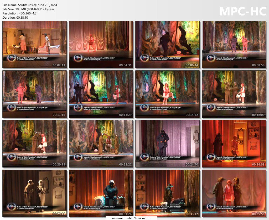 Scufita rosie(Trupa ZIP) - bgl23 - Teatru rom�nesc - Romanian Theater