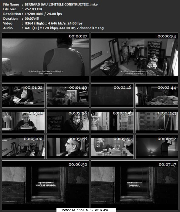 Scurtmetraje-Teatru scurt/radiofonic - Regie: Cristian Drăgan - Filme rom�nesti - Romanian Movies