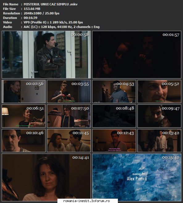 Scurtmetraje-Teatru scurt/radiofonic - Regie: Vera Șurățel - Filme rom�nesti - Romanian Movies
