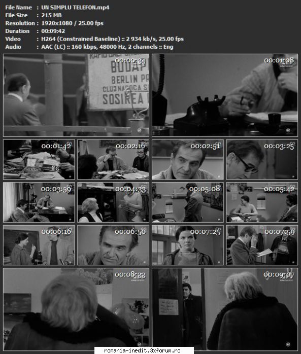 Scurtmetraje-Teatru scurt/radiofonic - Regia: Șerban Marinescu - Filme rom�nesti - Romanian Movies