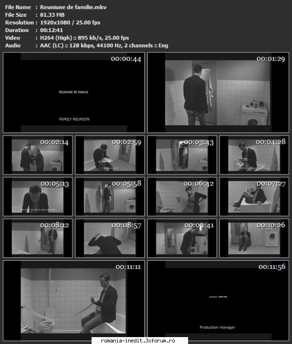 Scurtmetraje-Teatru scurt/radiofonic - Regie: Florina Dumitrache - Filme rom�nesti - Romanian Movies