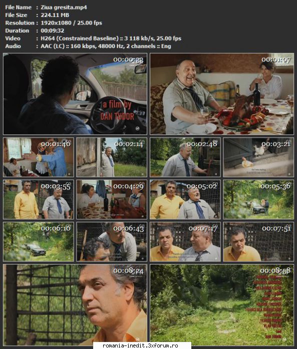 Scurtmetraje-Teatru scurt/radiofonic - Distribuția: Dan Tudor - Filme rom�nesti - Romanian Movies
