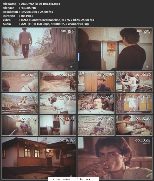 Scurtmetraje-Teatru scurt/radiofonic - Regia Mihai Mihaescu Cu Gheorghe - Filme rom�nesti - Romanian Movies