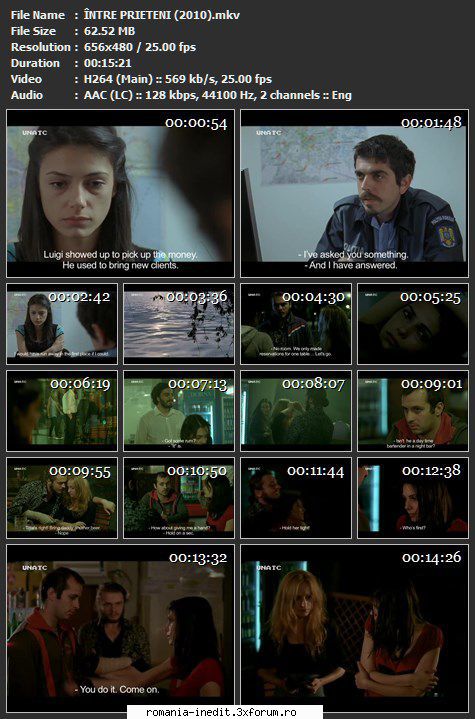 Scurtmetraje-Teatru scurt/radiofonic - Regie: Ozana Nicolau Scenariu - Filme rom�nesti - Romanian Movies