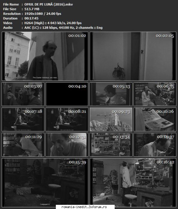 Scurtmetraje-Teatru scurt/radiofonic - Regie: Mihnea Aliciu Scenariu - Filme rom�nesti - Romanian Movies