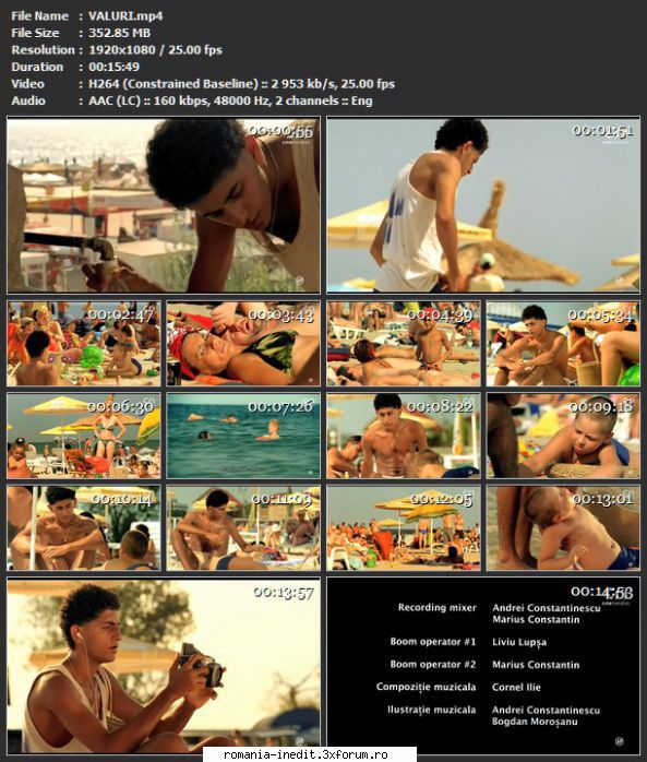 Scurtmetraje-Teatru scurt/radiofonic - Filmul rom�nesc "Valuri" de Adrian - Filme rom�nesti - Romanian Movies