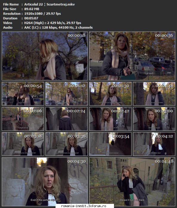Scurtmetraje-Teatru scurt/radiofonic - Regie: Georgia Mihalcea Scenariu - Filme rom�nesti - Romanian Movies