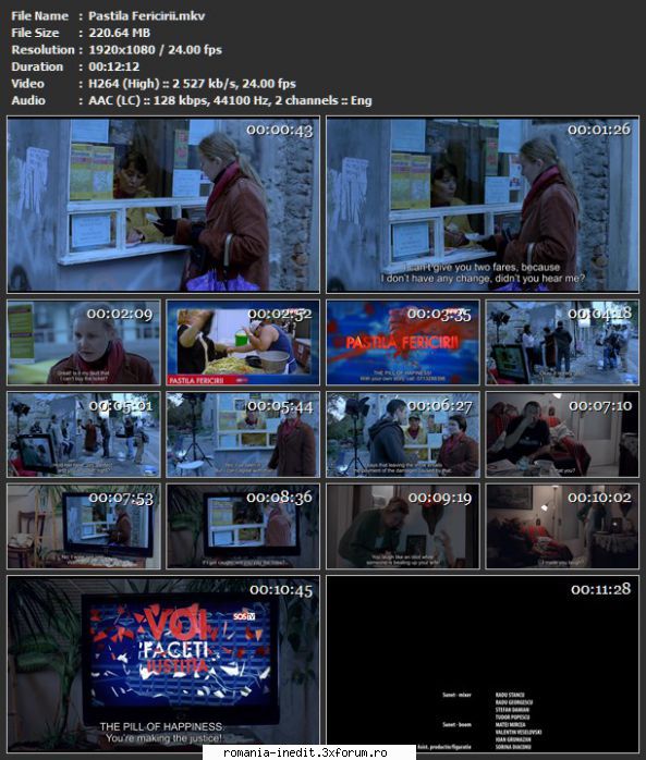 Scurtmetraje-Teatru scurt/radiofonic - Regie: Cecilia Felm�ri Scenariu - Filme rom�nesti - Romanian Movies