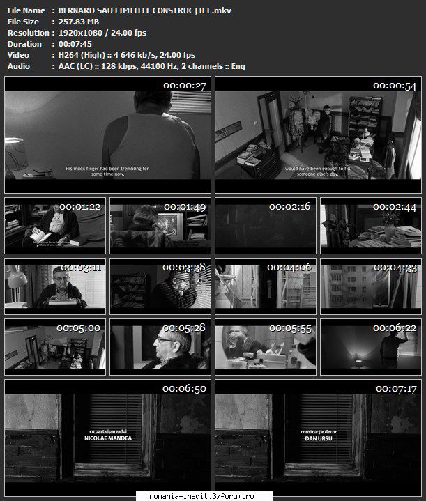 Scurtmetraje-Teatru scurt/radiofonic - sasadoru - Filme rom�nesti - Romanian Movies