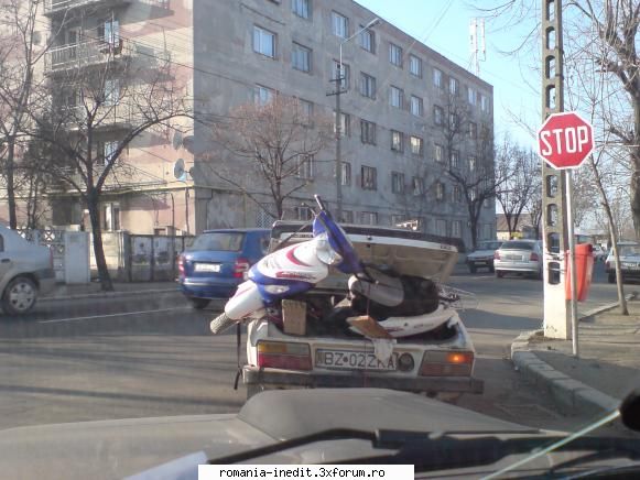 Scuter in Dacie - Decefalus - Funny