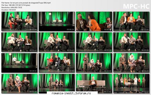 Se tot pot scrie povești de dragoste(Trupa SM) - bgl23 - Teatru rom�nesc - Romanian Theater