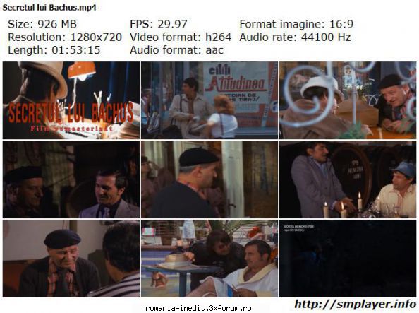 Secretul lui Bachus (1984) - Secretul lui Bachus (1984) The Secret of - Filme rom�nesti - Romanian Movies
