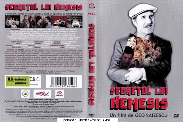 Secretul lui Nemesis (1986) - Secretul lui Nemesis (1985) "Secretul lui - Filme rom�nesti - Romanian Movies