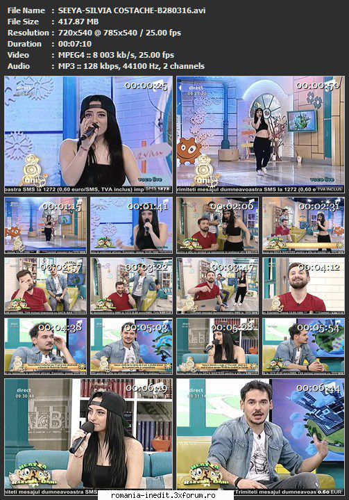 Seeya - SEEYA-SILVIA+COSTACHE-B280316.avi - Sexy & Softcore