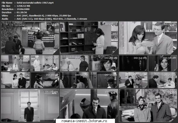 Seful sectorului suflete (1967) - sasadoru - Filme rom�nesti - Romanian Movies