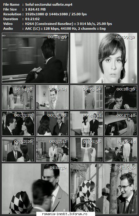 Seful sectorului suflete (1967) - sasadoru - Filme rom�nesti - Romanian Movies