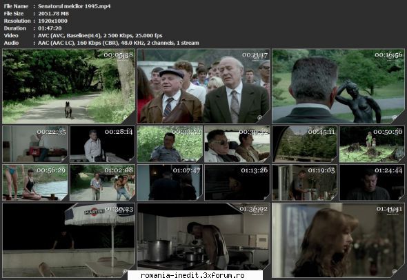 Senatorul melcilor (1995) - sasadoru - Filme rom�nesti - Romanian Movies