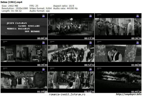 Setea (1960) - marianvo - Filme rom�nesti - Romanian Movies