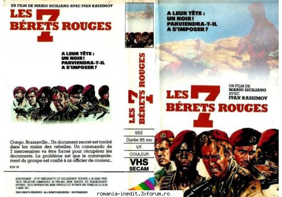 Sette baschi rossi (1969) - Sette baschi rossi (1969) The Seven Red Berets O - Filme clasice - Old Movies