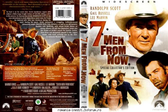 Seven Men from Now (1956) - Seven Men from Now (1956) Un fost șerif se - Filme clasice - Old Movies
