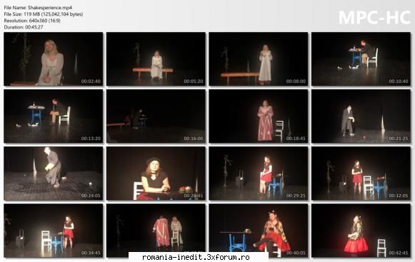 Shakesperience - bgl23 - Teatru rom�nesc - Romanian Theater