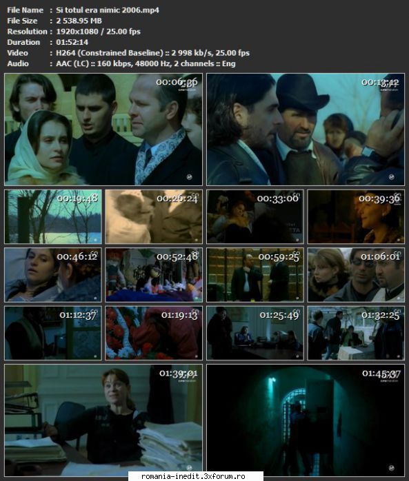 Si totul era nimic (2006) - sasadoru - Filme rom�nesti - Romanian Movies