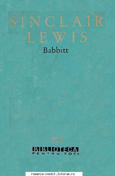 Sinclair Lewis - spicdegrau - Carti in limba romana